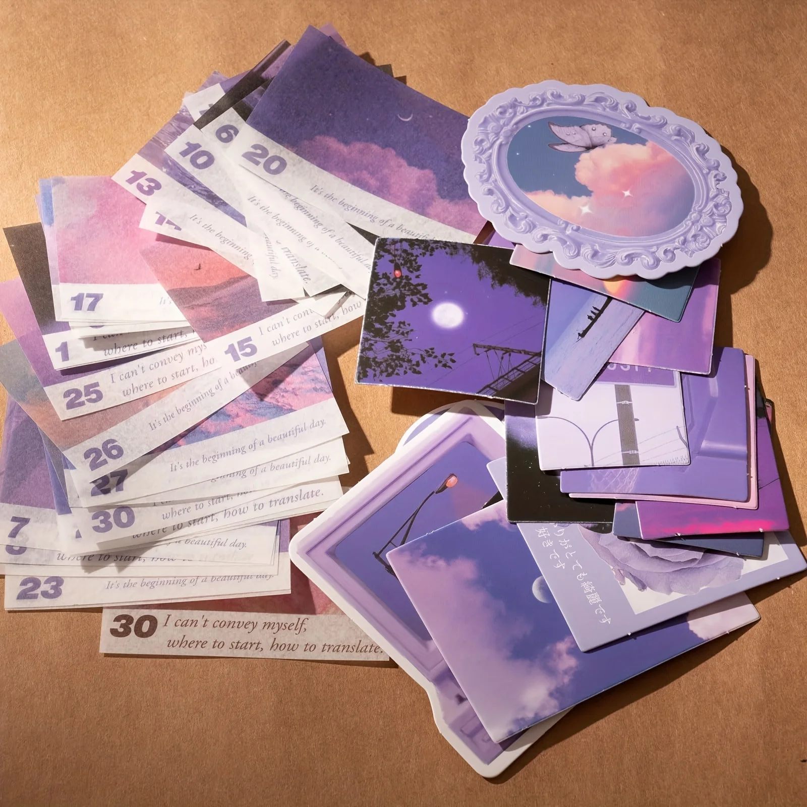 Journal Scrapbooking Supplies Kit 5