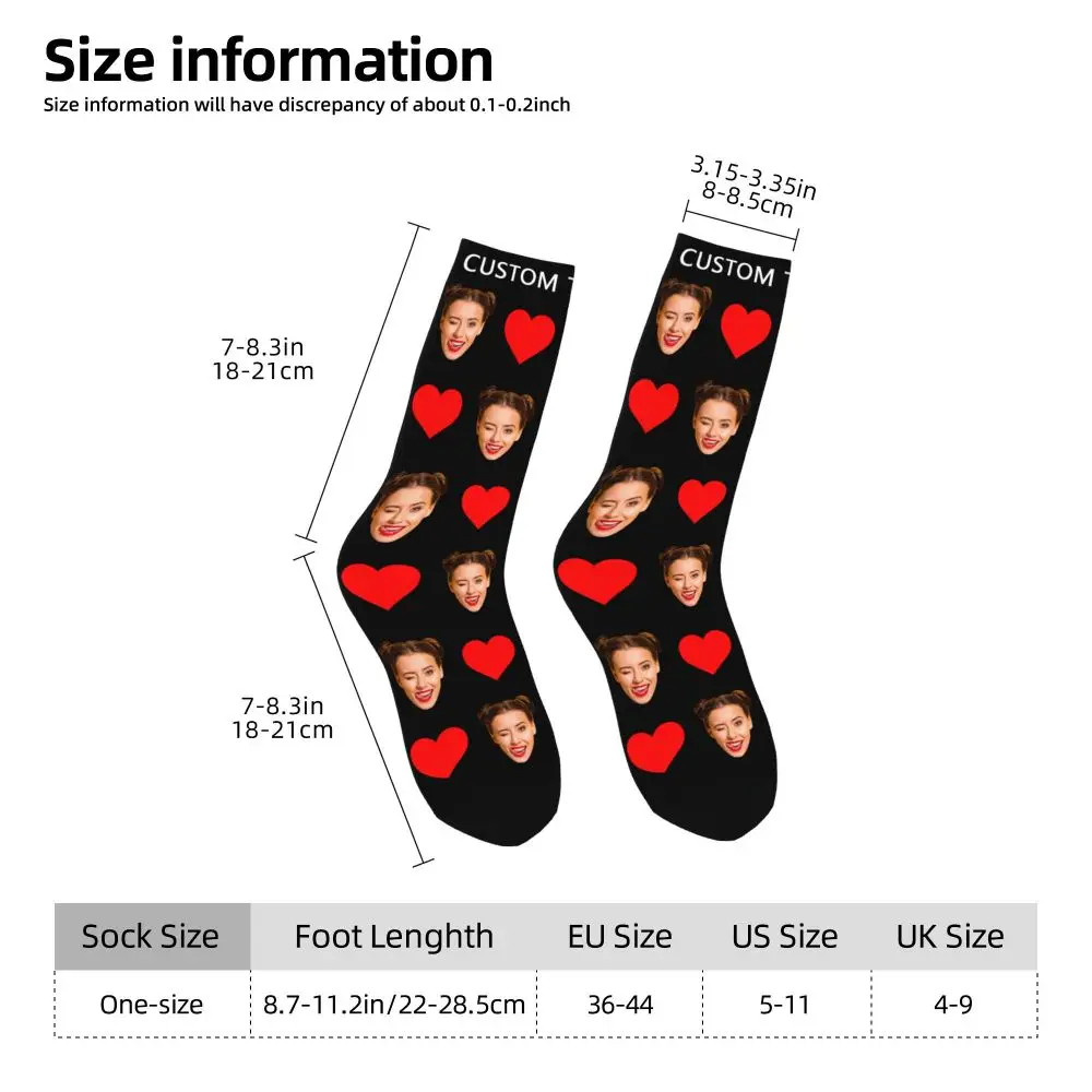 Personal Custom Avatar Printed Socks Cozy Sport Middle Tube Socks Cotton for Unisex Birthday Present 46 S0f04b4679f424b0cb95b20921b5ac295r