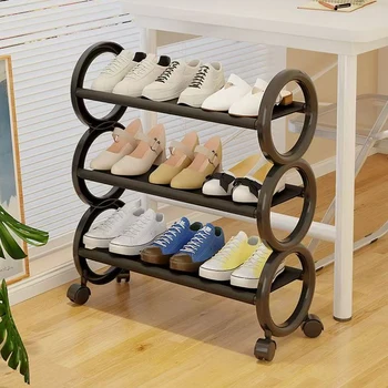 4 Layer Circle Type Shoe Rack