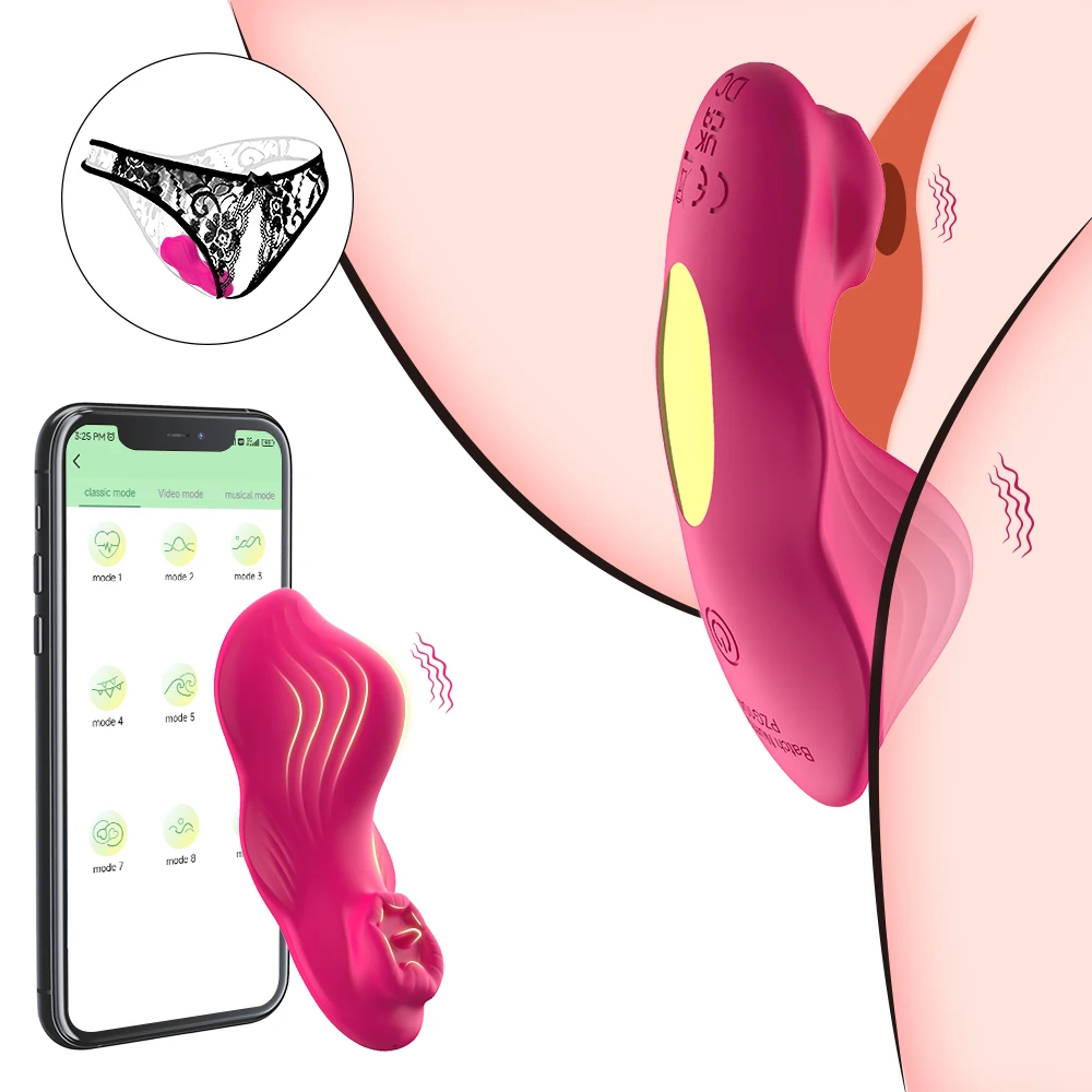 APP Control Saugen Klitoris Stimulator Frauen Höschen Vibrator Clit Sucker Weibliche Masturbator Interaktion Sex Spielzeug für Paare 1