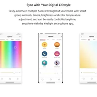 Yeelight Aurora Smart 2M Light Strip 1S Plus LED RGB Colorful WiFi Remote Control with APP Assistant Homekit for smart home - Image 5