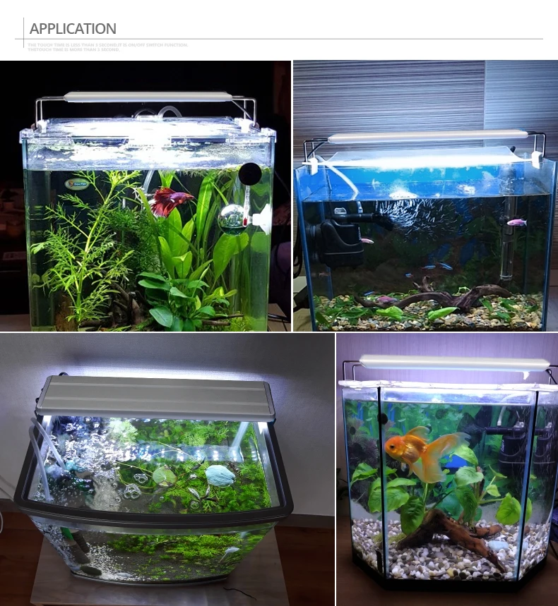 Aquarium Light Plants Growing Lights Fish Tank Lights Small Clip Aquarium Irradiation Accessories LED Light Decoration Lamp