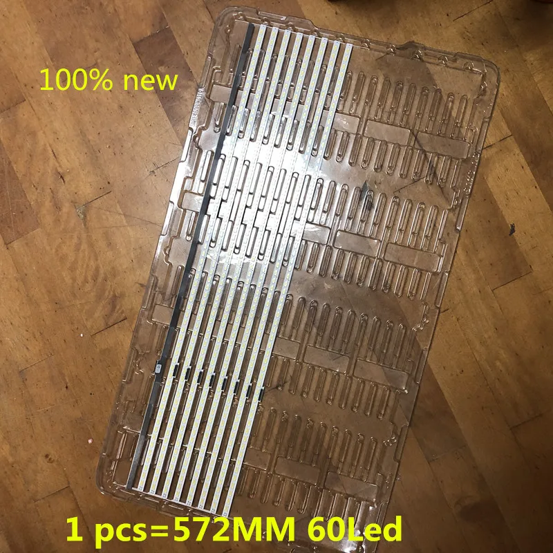 2 Pz/Lotto 100% Nuova Striscia Di Retroilluminazione A Led Per Tv Da 46 Pollici Samsung 2013 Sls46 7030Nnb Cha 2D 60 Rev1.0 1 Pz = 60Led 573Mm