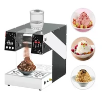 HZ-XHJ  Commercial Use Bingsu Machine Snow Ice Flake Korean Snow Cone Ice Cream Machine Ice and Snow Flower Machine 1