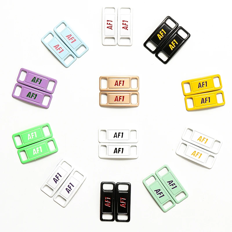 Af1 Shoelaces Buckle Accessories Metal Sneaker Lace Accessories Buckle Shoe Aliexpress