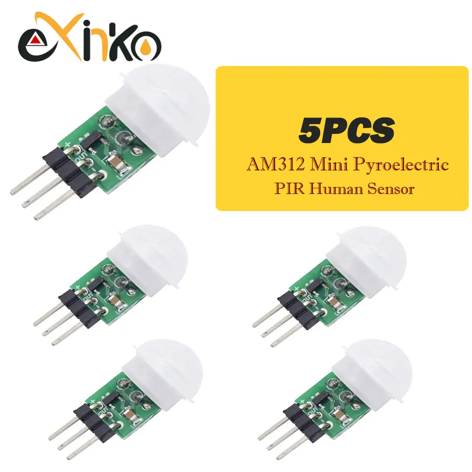1-10pcs AM312 Mini Pyroelectric PIR Human Sensor Module PIR Infrared IR Sensor Body Manual Motion Infrared IR Detector image 2