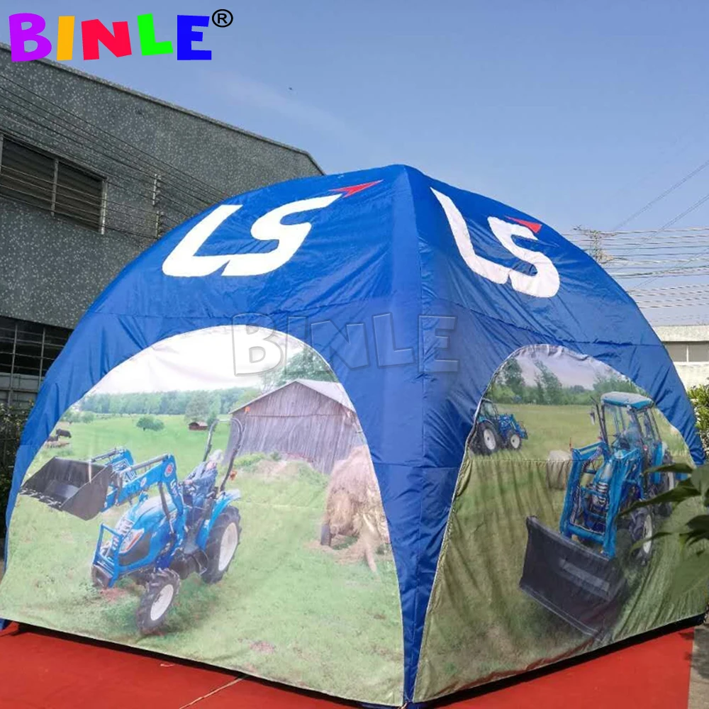 High quality giant inflatable event tent with printings inflatable dome tent spider party tent trade show kiosk for advertising giant inflatable swimming pool cover tent transparent inflatable bubble dome tent for pools