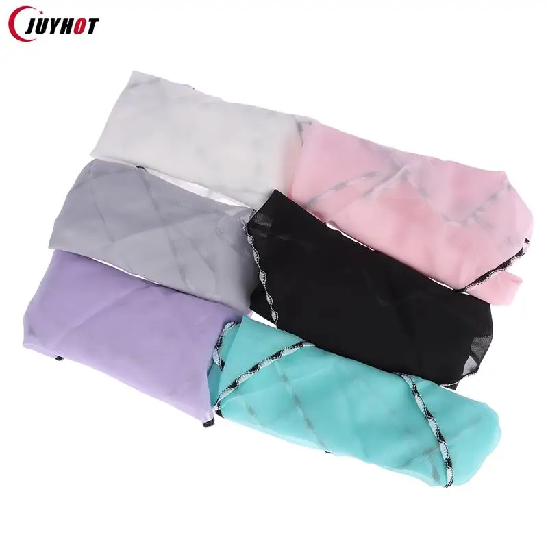 Women Mask Scarf Summer Sun Protection Face Mask Neck Shawl Outdoor Riding Dustproof Running Cycling Ear Hangers Chiffon Scarf 5