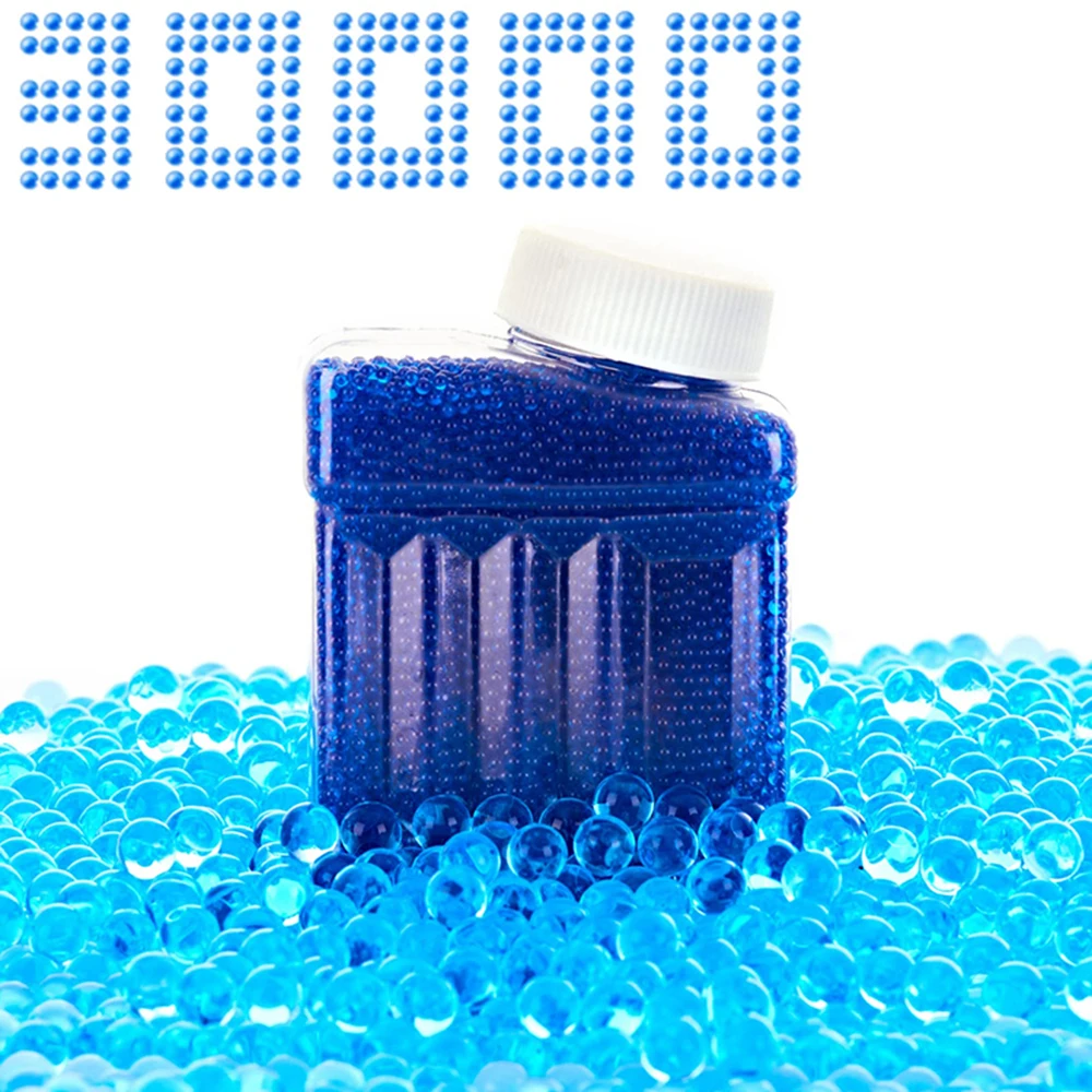 

30000PCS Crystal Hydrogel Gel Balls Polymer Water Beads Flower Decor Growing Water Balls Wedding Home Decor Toys for Kids Adult