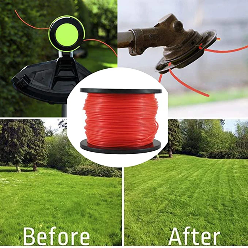 

50m Strimmer Line Universal For Lightweight Petrol Strimmer For Stihl 2.4mm Round Brushcutter For Edging Lawns Garden Pruning