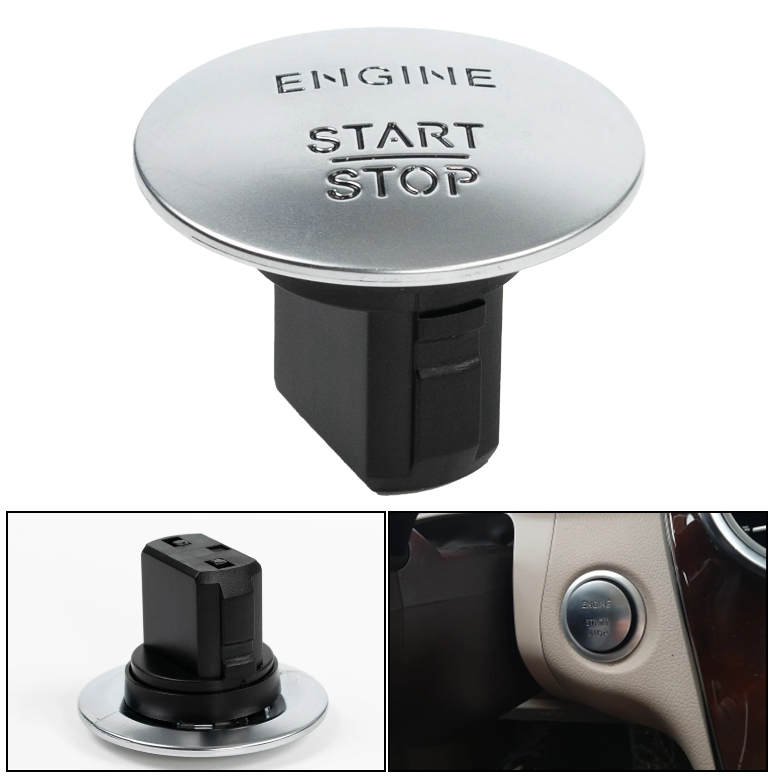 Start Stop Push Button Engine Ignition Keyless Switch Car Accessories For Mercedes Benz W164 W205 W212 W213 W221