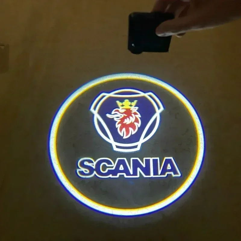 SCANIA emblem with LED edge