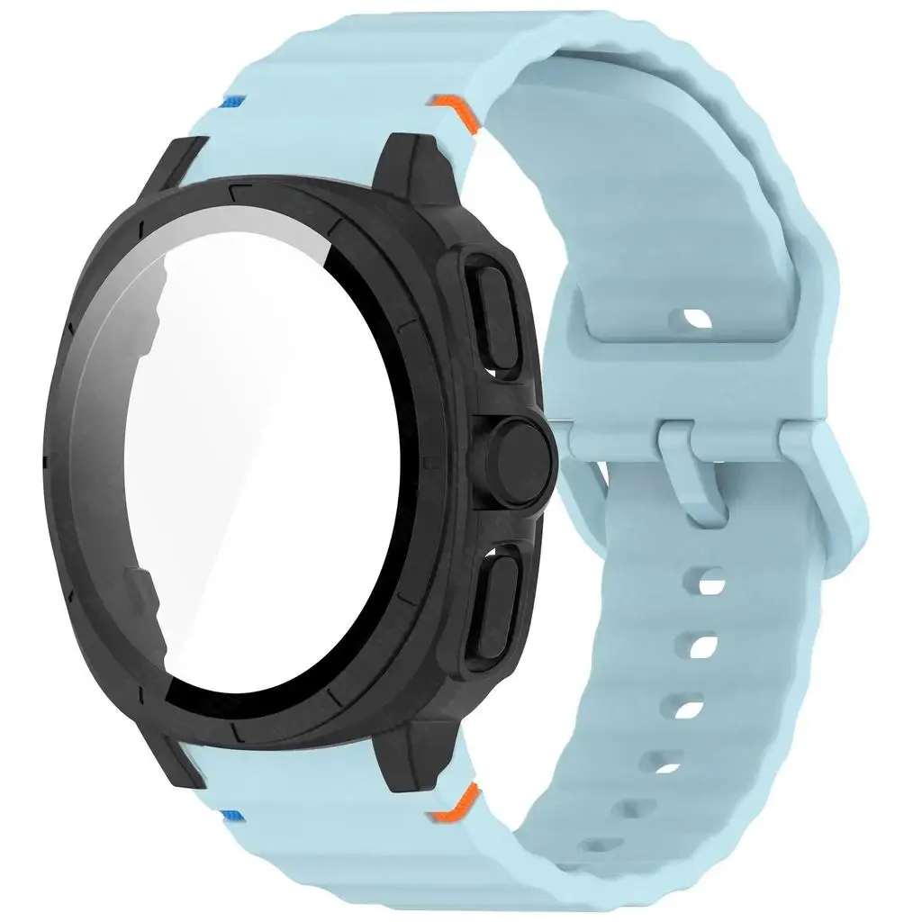 Premium Silicone Bracelet with Stylish Protective Case