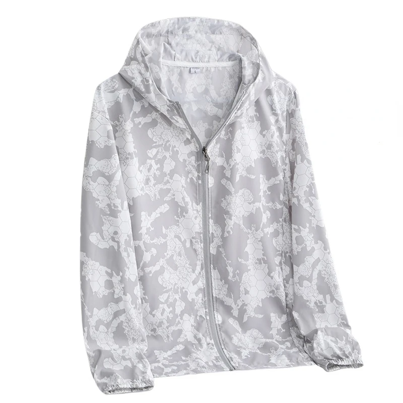 Couple Jacket Men's 2024 Summer New Men's Casual Jacket Trend Sports Sun Protection Clothing Men's Summer Top