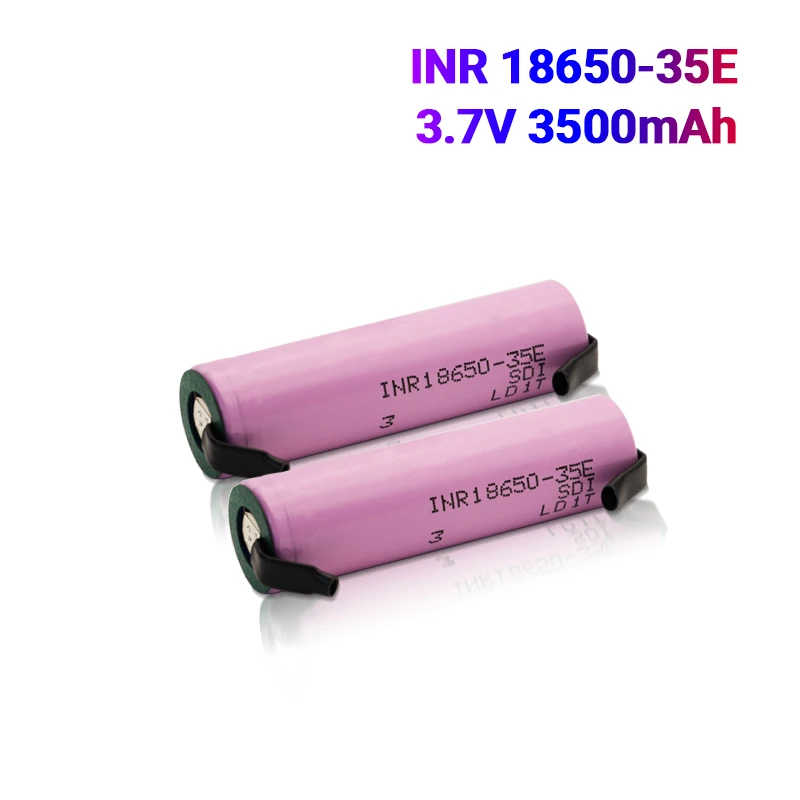 18650 battery 3500mah 20A Ontlading INR18650 35E 2-20PCS 3.7V Li-Ion  Oplaadbare Batterycargador pilas recargable 18650 - AliExpress
