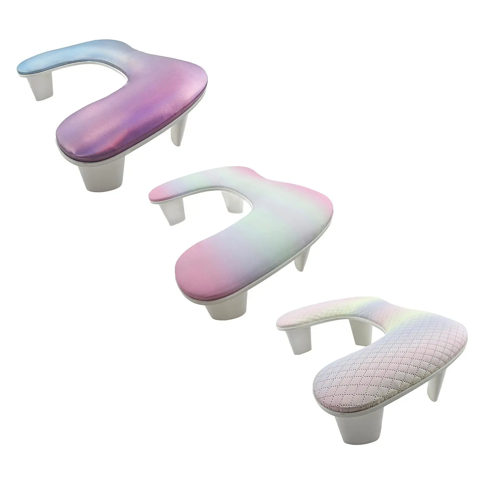 U Shape Arm Rest Comfortable Non Slip for Acrylic Nails Personal Nails Tech