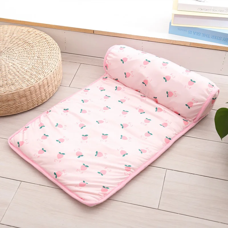 Cooling Dog Mat Breathable Pet Bed For Summer And Indoor Use_voghion.com