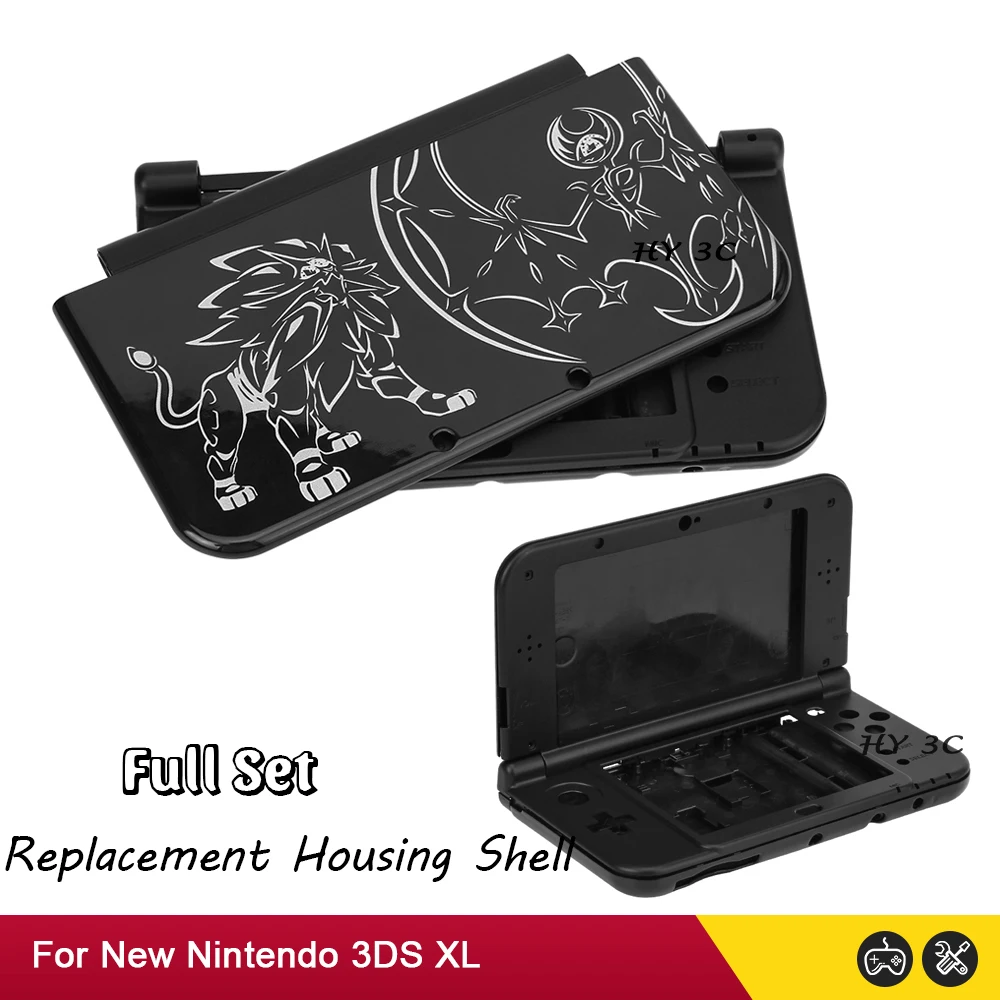 

Black Limited Edition Full Set Replacement Housing Shell For Nintend New 3DS XL Console Case Cover For New 3DS LL Accessories