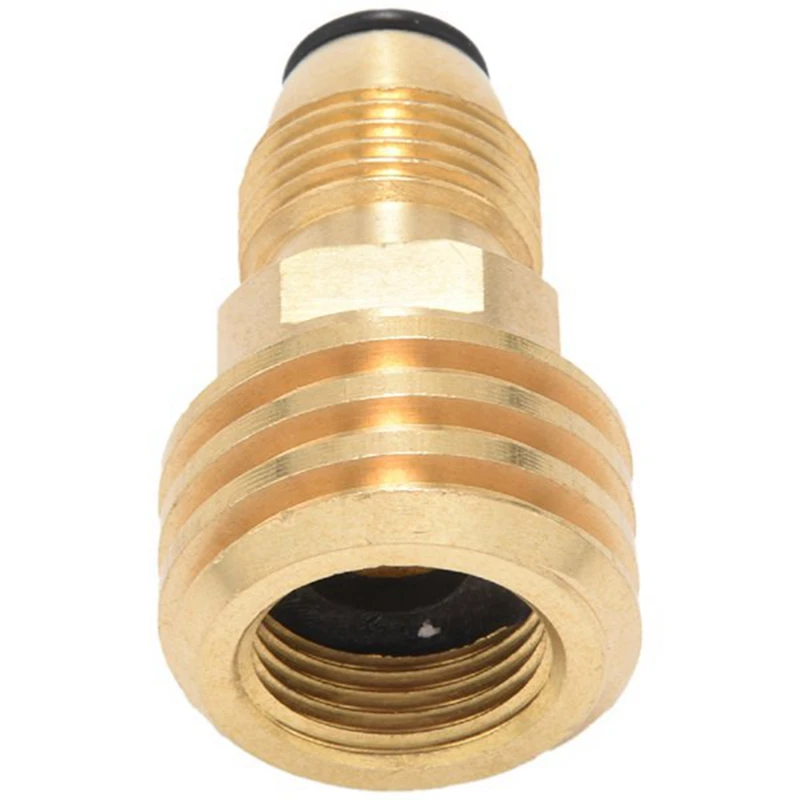 

Переходник для пропанового газа, 2 шт., преобразует пылесос POL LP, обратный клапан на выходной латунный адаптер QCC1/type 1