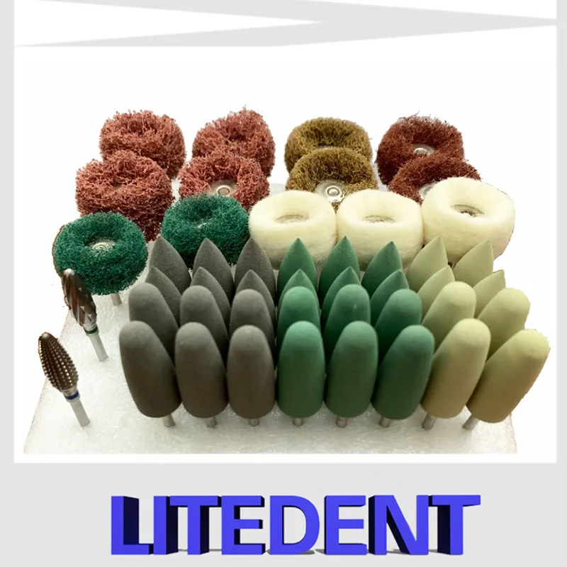 GrindingPolishingKitDentallaboratoryTecnicianSiliconePolisher