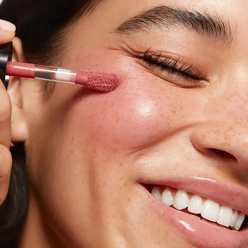 ساي سائل أحمر الخدود تمييز مضيئة ترطيب توهج طبيعي...