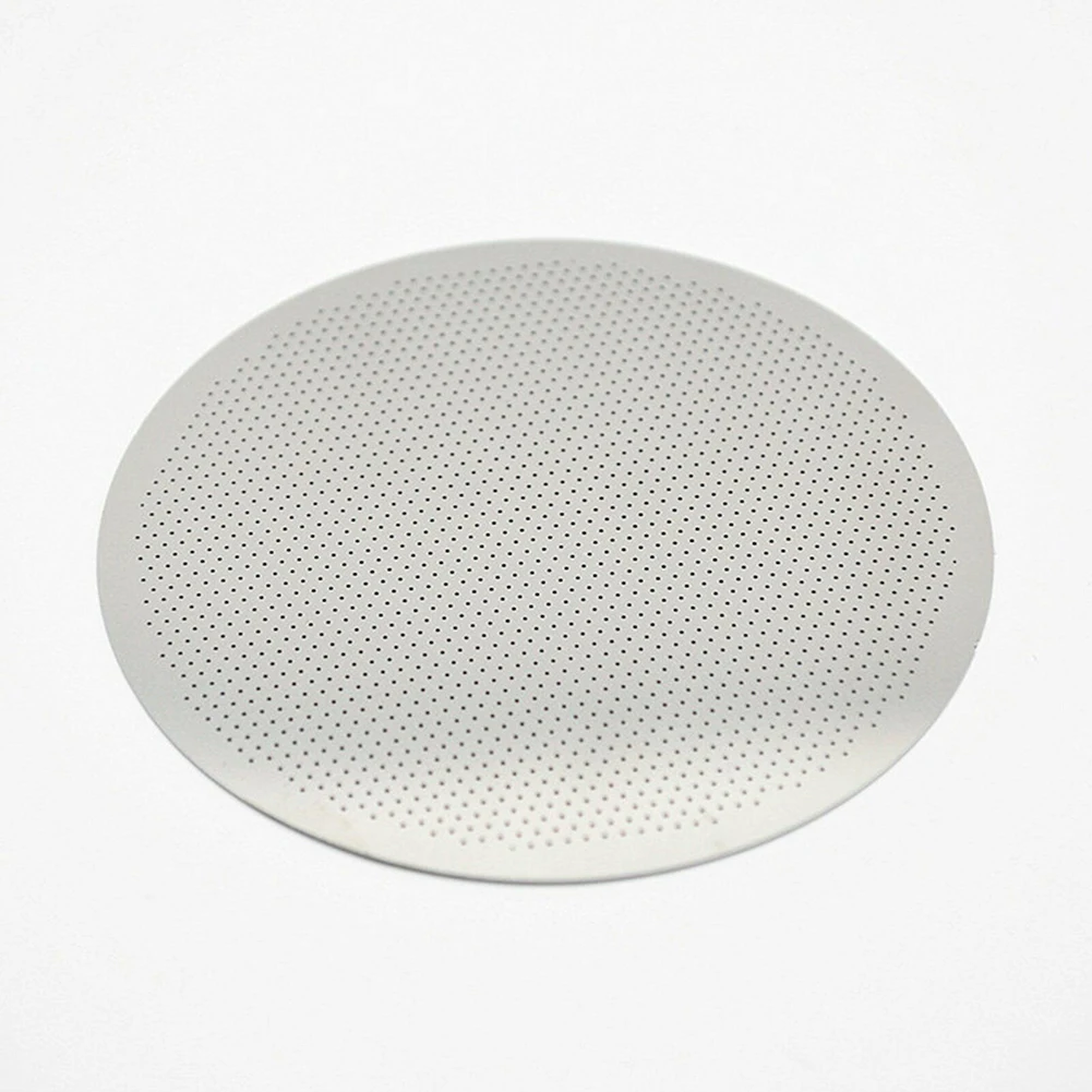

Filter Coffee Filters Reusable 2pcs 304 Stainless Steel Food Grade For Aeropress Brand New Quality Is Guaranteed