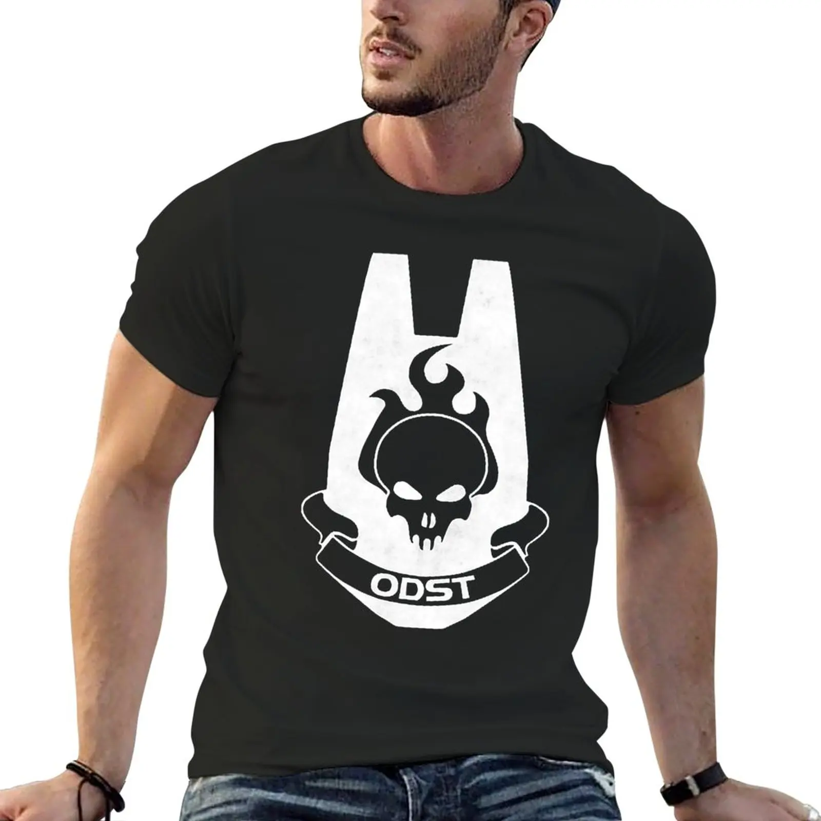

ODST T-Shirt anime clothes korean fashion boys t shirts Short sleeve mens t shirts pack