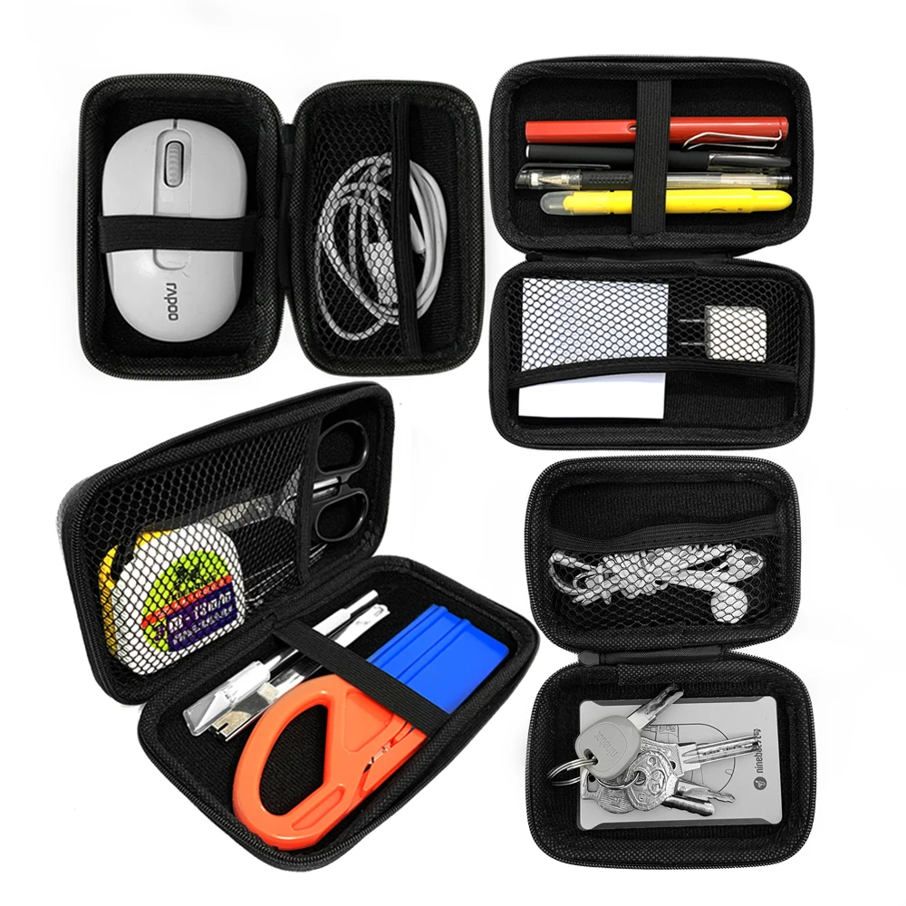 Carbon Fiber Pattern Car Repair Tool Kit Organizer Bag with Zipper
