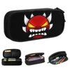 Geometry Game Dash Pencil Cases Extreme Demon Pen Bags Girl Boy Large Storage School Supplies Zipper Pencil Pouch 1