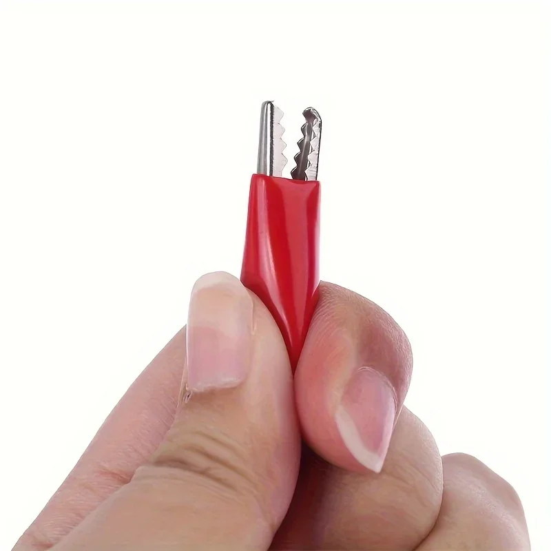Alligator Test Clips 60cm Cable USB Male Connector Power Supply Adapter Wire Roach Clip Test Jumper Wire Clamp Clamps