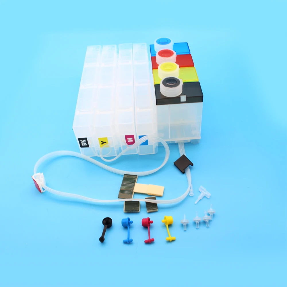 CISS T902 T9441 T9451 T9461 연속 잉크 공급 시스템 칩 없음 Epson WF-C5290 C5790 C5210 C5710 C5290 S884 M884 CISS 용