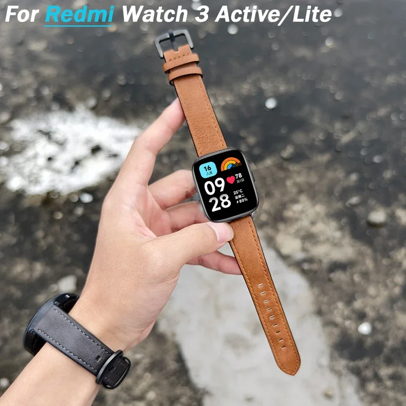 Premium 22mm Leather Watch Strap – Elegant Replacement Belt