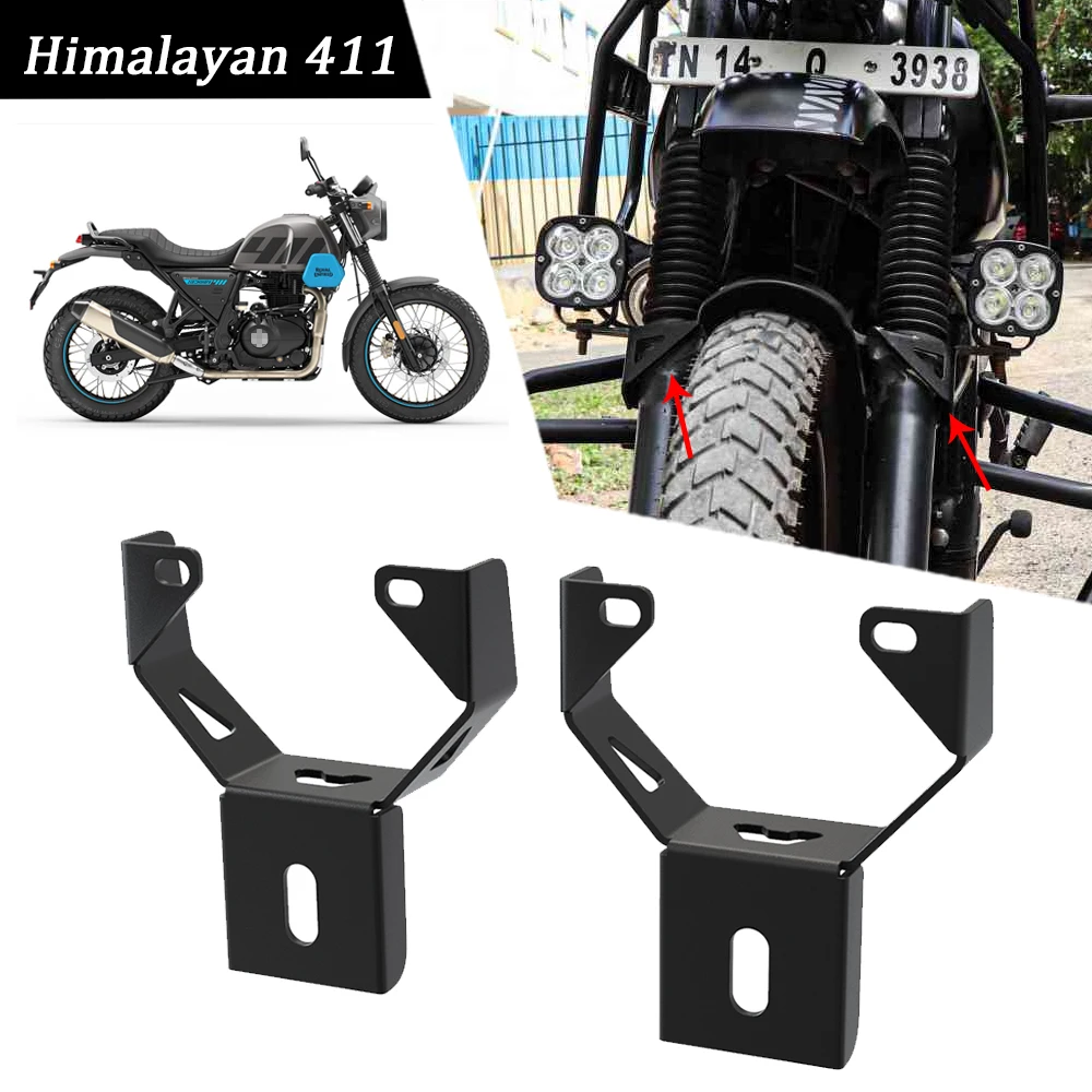 

For Royal Enfield Himalayan 411 Himalayan BS4 BS6 2019 2020 2021 2022 Motorcycle Fog Lights Auxiliary Light Bracket Driving Lamp
