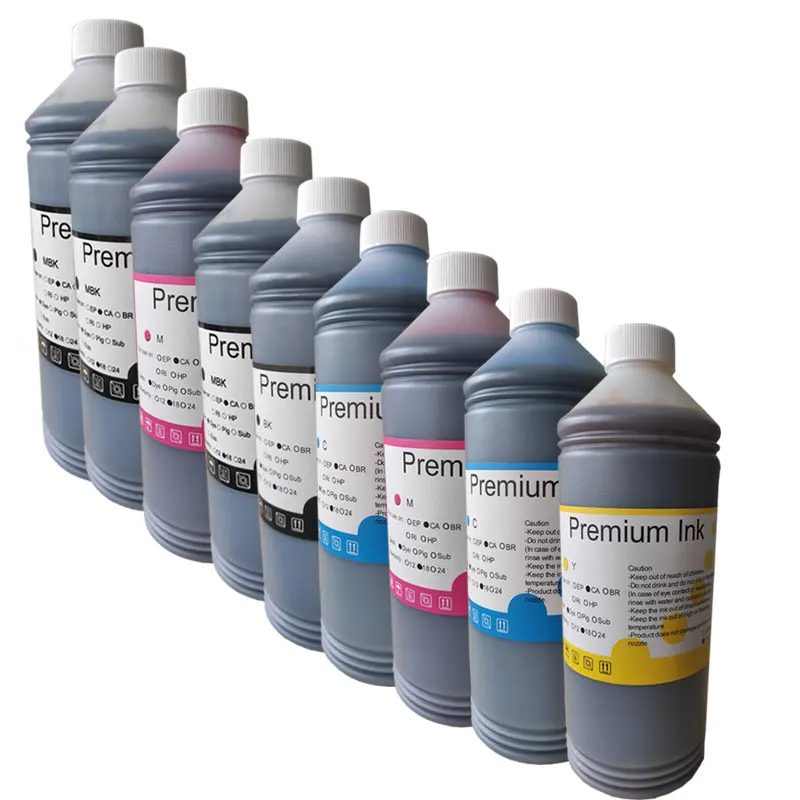 Recarga Tinta de Tinta para Impressora Canon 1000ml Pfi706 Pfi706 Ipf8400 Ipf9400 Ipf8410 Ipf9410 Ipf8410s Ipf9410s - Imagem 2