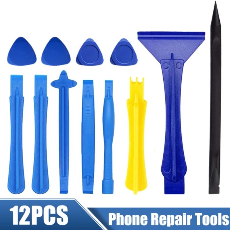 Universal Plastic Pry Bar and Screen Opening Tool Kit for Electronic Device Repair