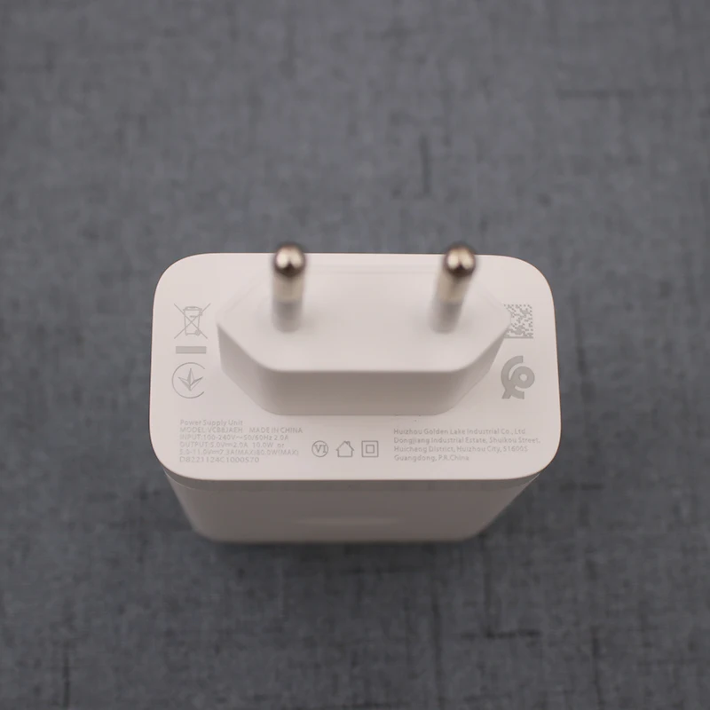 Caricabatterie Rapido SuperVooc 80W Con Spina Europea Per Oppo Reno 8-12, Find X3/X5 E Oneplus - Adattatore Da Viaggio PD3.0/PPS