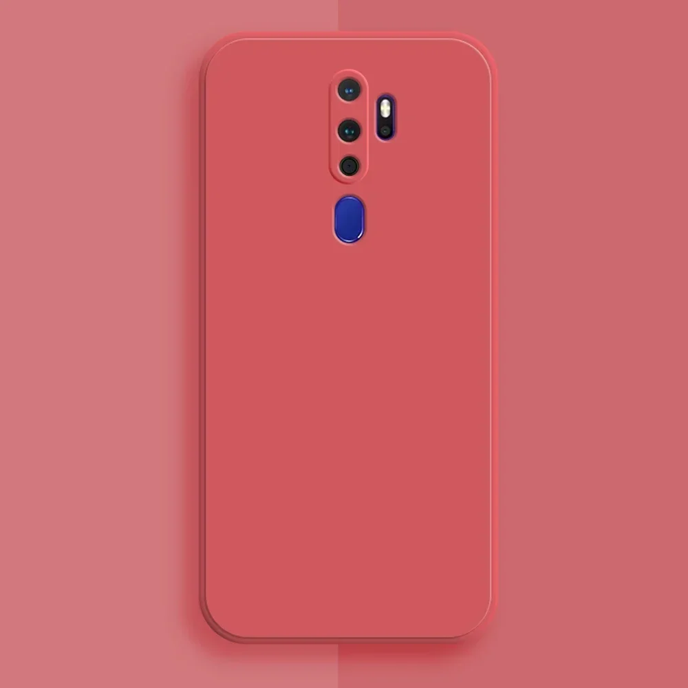 Solid Color Ultra-Thin Matte Silicone Phone Case - Soft TPU Back Cover