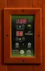 Indoor Sauna Room with Tempered Glass, Dynamic Lugano 3-Person Low EMF (Under 8MG) FAR Infrared Sauna (Canadian Hemlock) 6