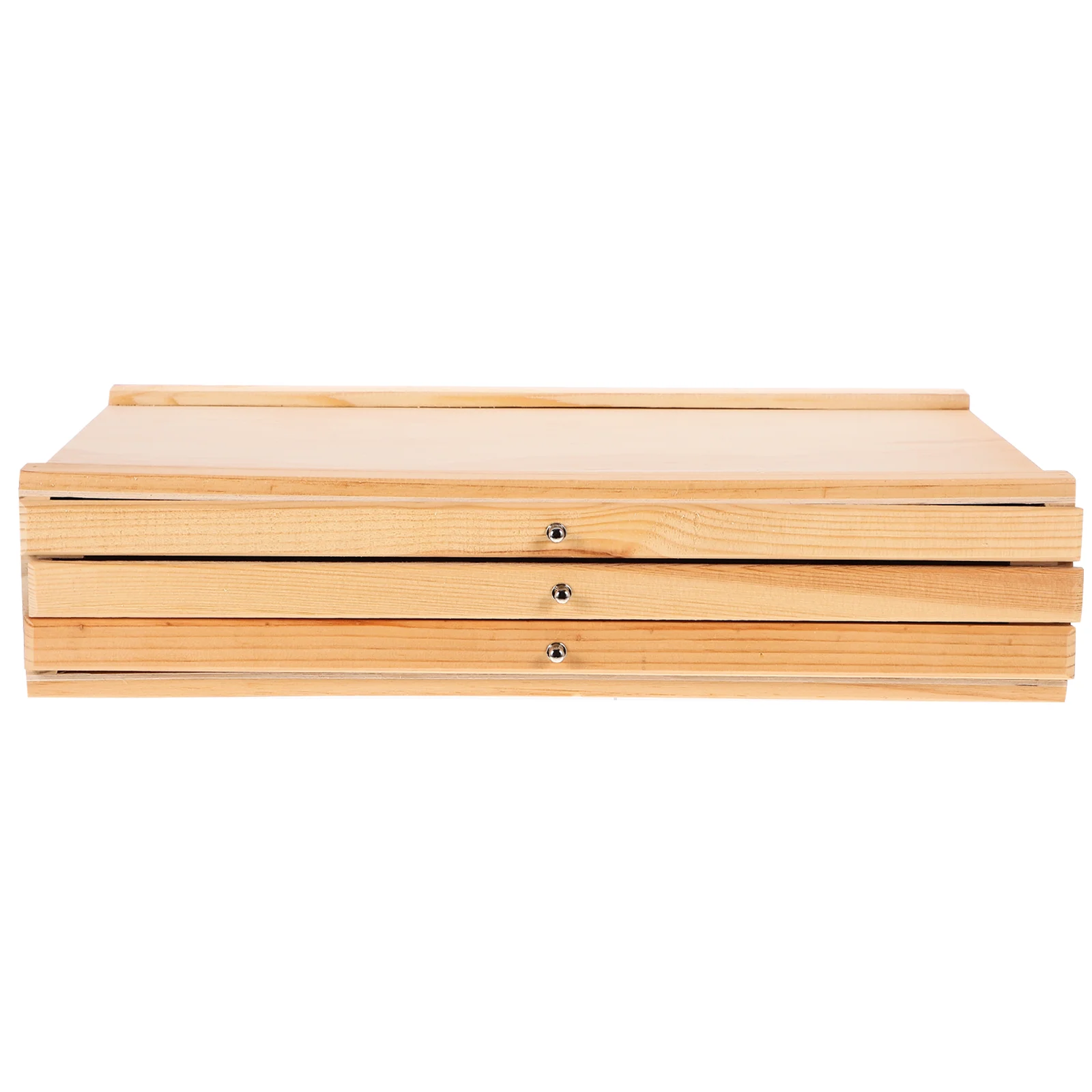 

Storage Drawer Paintbrush Holder Paint Brush Holder Tabletop Pencil Brush Drawer Wood Pen Holder Pen Organizer Holder for Home