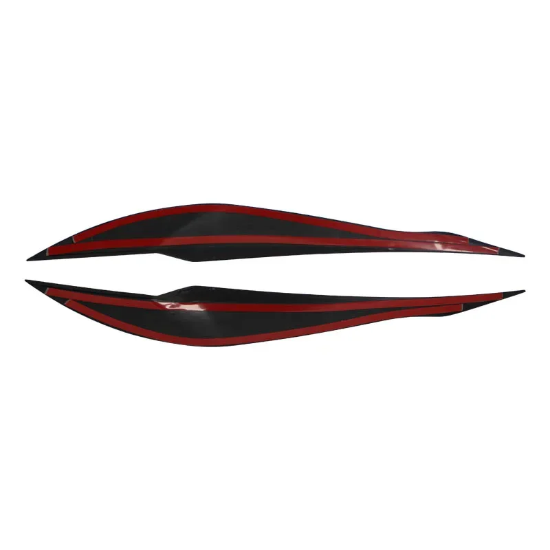 Car Headlight Eyebrow Eyelid Trim Cover For BMW 3 Series F30 320i 2013 -2018 ABS