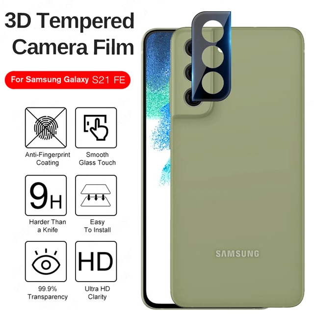 For-Samsung Galaxy S21 FE 5G Full Coverage Tempered Glass Film Screen  Protector