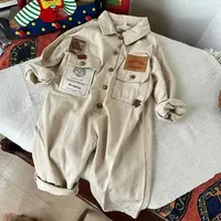 Combinaison pour garçons, nouvelle collection automne 2021, Cool, beau, élégant, pantalon de Style coréen, salopette à la mode bien conçue 1
