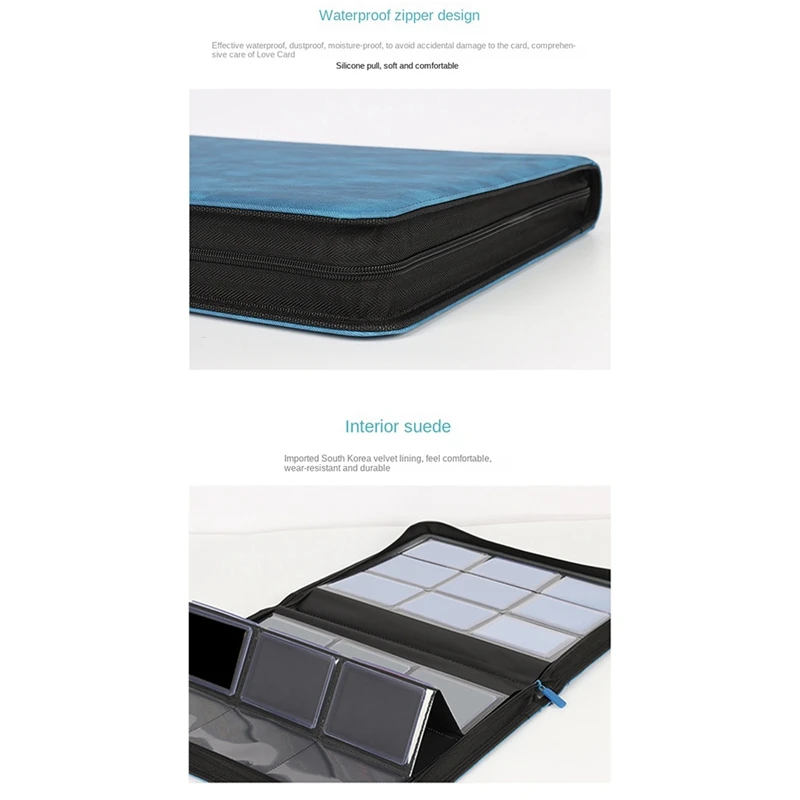 L22A-216 Card Slots Large Capacity Hard Card Holder Collection Book Waterproof & Dustproof