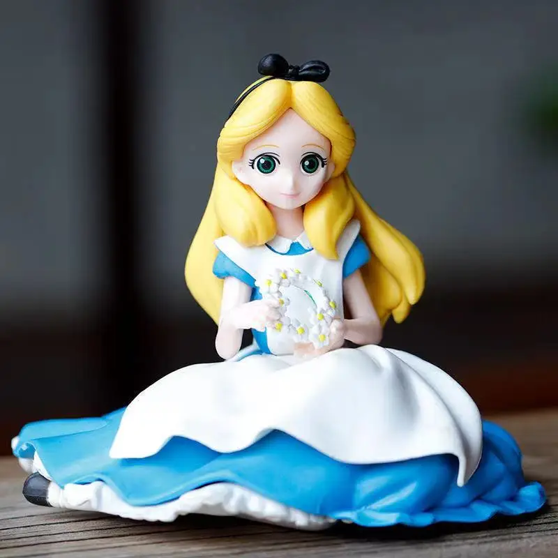 

Disney Princess Alice Cake Decoration Birthday Party Supply Baking Decor Kid Gift Toy Doll Figure Home Car Ornament Baby Shower