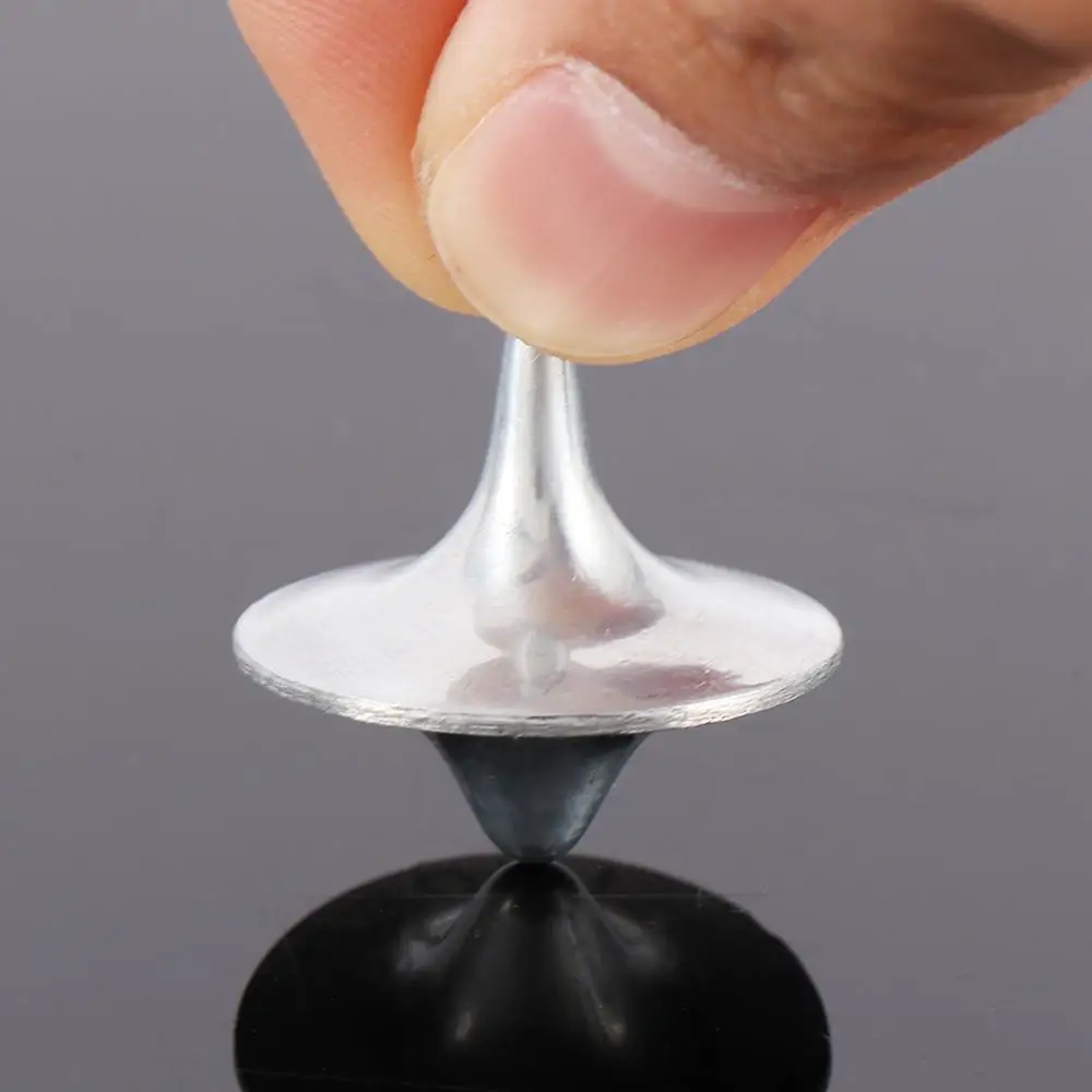 

Beauty Classic Children Movie Accurate Mini Perfect Kids Between Stainless Exquisite Print Silver Top Spinning Alloy