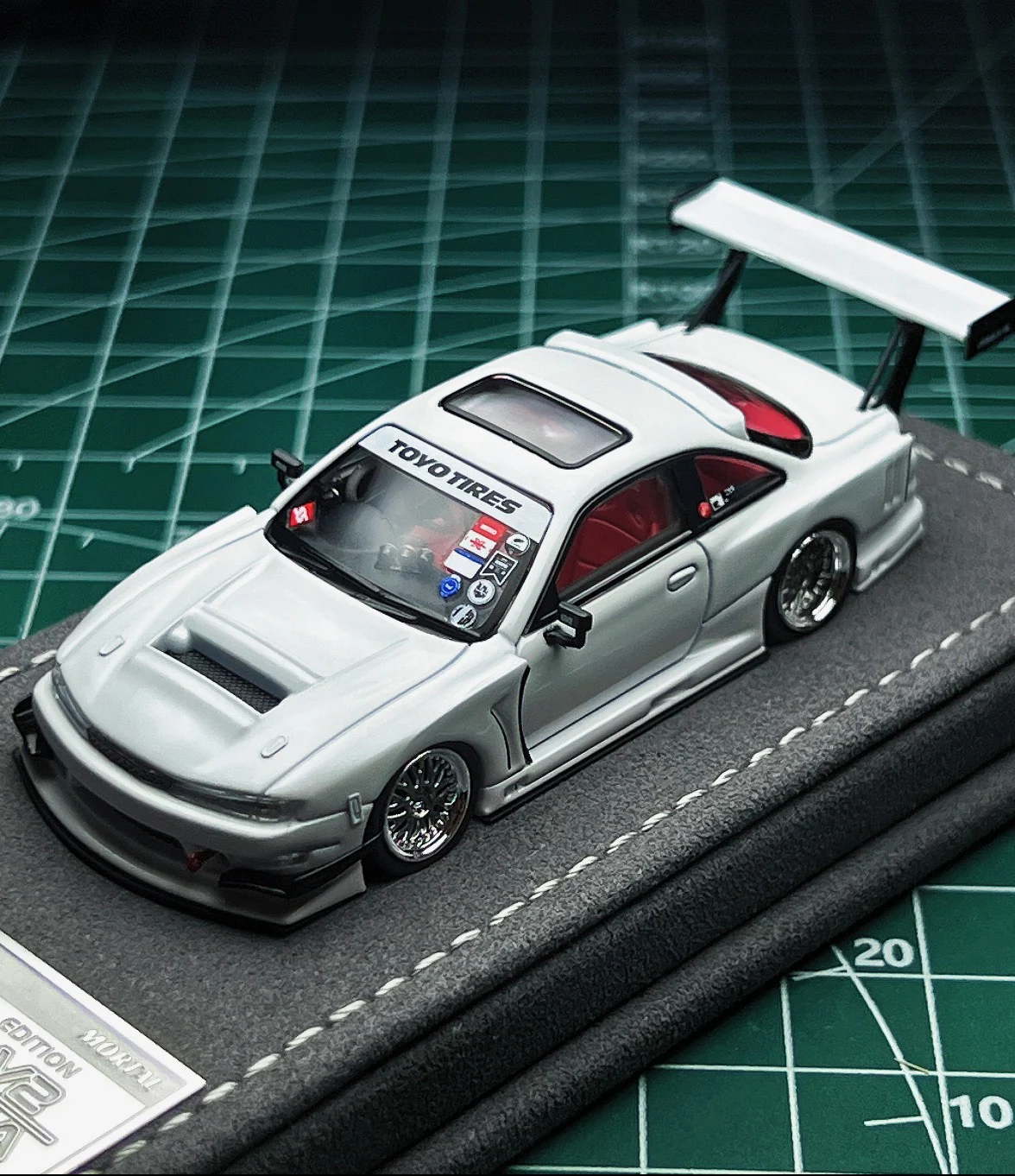 모탈 1:64 실비아 S14 APA XPO 2025 포산 전시회 한정판 다이캐스트 모델카
