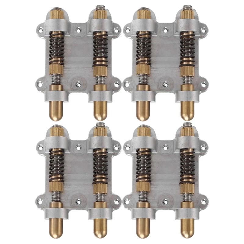 

4X Guitar Brass Double Tremolo Bridge Stabilizer Stopper Stabilizing Device Arming Adjuster Tremsetter ESP Style