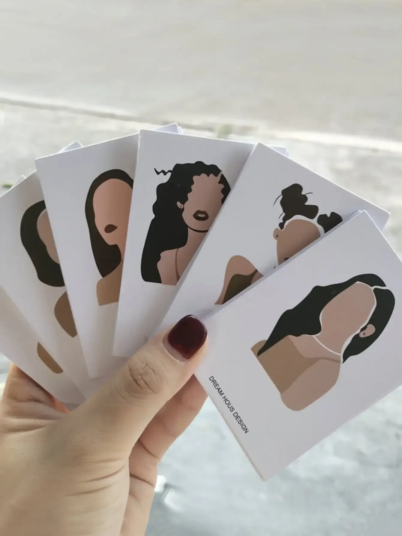 10pcs-Earrings and Necklace Display Cardboard Earring Packaging Card Earring Stud Jewelry Paper Card