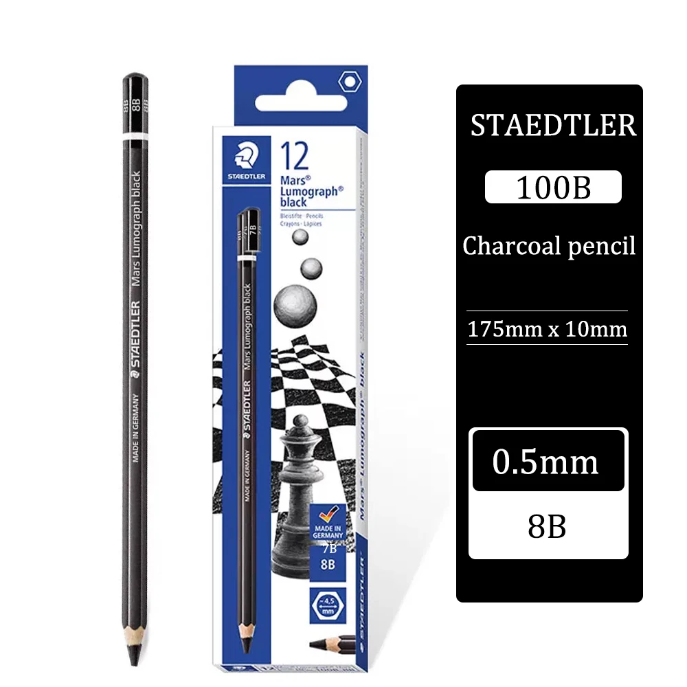 Lápices Staedtler Mars Lumograph 4pz, Lápices