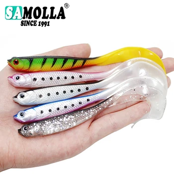 Leurre souple pour carnassiers 12,5 cm 4 pièces 1